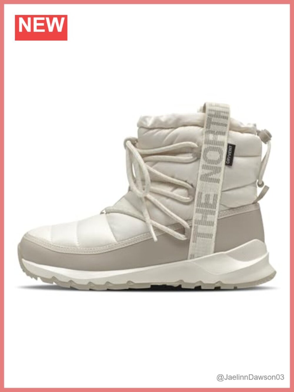 North Face Thermoball Lace Up WP Insulated Snow Boot Ankle